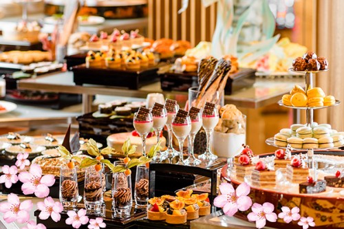 Cafe Nagomi Sakura Theme High Tea Buffet