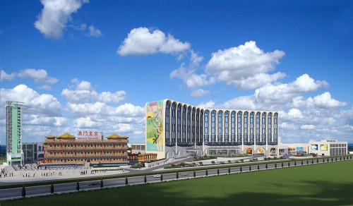 「葡京人」綜合度假村的整體設計概念來自澳門的舊風貌