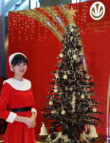 圖片_全澳最高朱古力聖誕樹 Photo_Macau's Tallest Christmas Tree