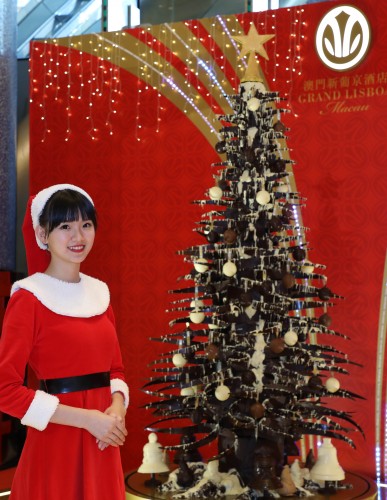 圖片_全澳最高朱古力聖誕樹 Photo_Macau's Tallest Christmas Tree