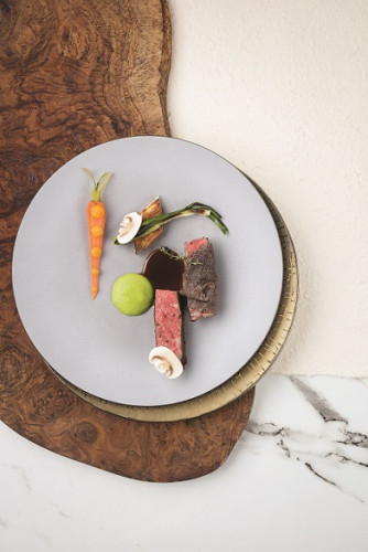 The Manor - aged Miyazaki Wagyu beef striploin