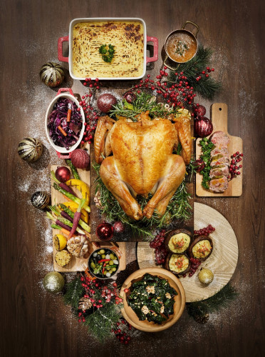 UK Festive Buffet - Turkey - Low res
