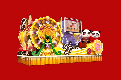 04. Wynn “Rabbit Jumps for Joy” Lunar New Year float