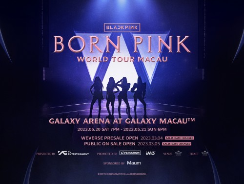 BLACKPINK [BORN PINK] WORLD TOUR MACAU