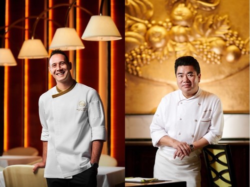 2. Chef Helder Sequeira Amaral and Chef Raymond Vong