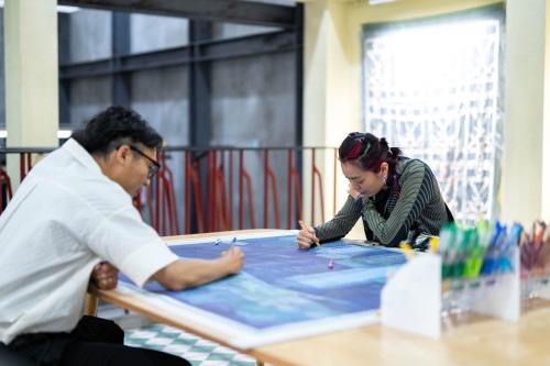Studio Central at Art Central 2025. Image courtesy of Art Central