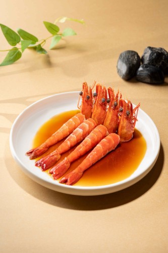 福建老酒熟醉蝦是莆田餐廳當季一道招牌菜式