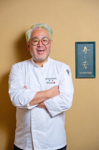 「壽司芳」總廚兼主理人中之上公起