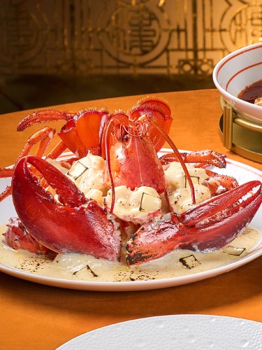 瑞士芝士焗波士頓龍蝦